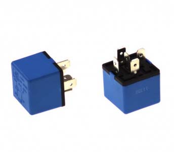 RELÉ 24V 5 LÁBAS KÜRT-TOLATÓ-KÖDLÁMPA 30A