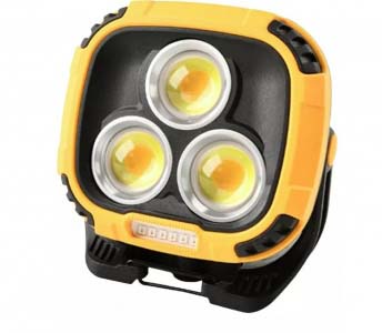 MUNKALÁMPA TÖLTHETŐ 3LEDES 2000LM 20W 4 FOKOZATOS
