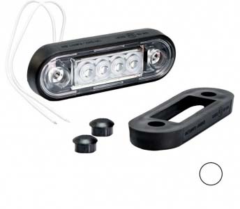 SZÉLESSÉGJELZŐ VEZETÉKES LEDES FEHÉR 4 LED 12/24V