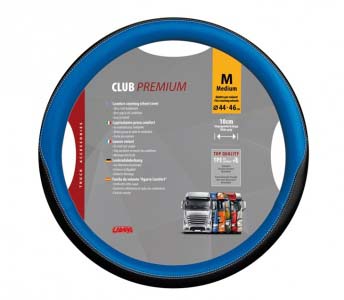 KORMÁNYVÉDŐ 44-46CM KÉK CLUB M