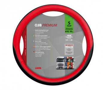 KORMÁNYVÉDŐ 42-44CM PIROS CLUB S