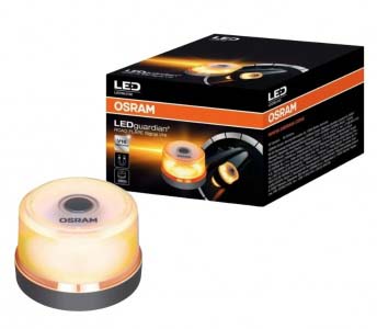 VÉSZVILLOGÓ LEDES V16 SZABVÁNYOS ELEMES MÁGNESES