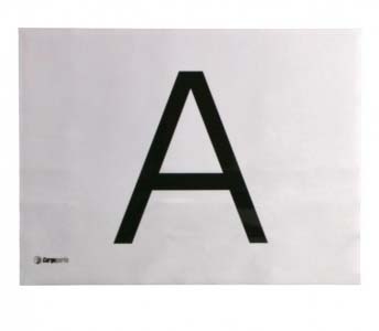 TÁBLA HULLADÉKSZÁLLÍTÓ"A" MÁGNESES 30X40CM