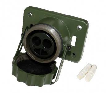 ELEKTROMOS ALJZAT NATO CSATLAKOZÓ 2 PÓLUSÚ 35MM2